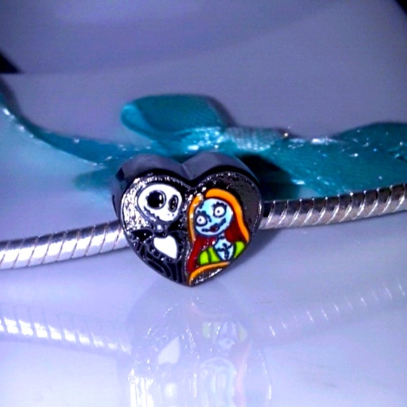 Nightmare before Christmas 3 charm set S925 Sterling Silver Pandora compatible - Picture 3 of 6